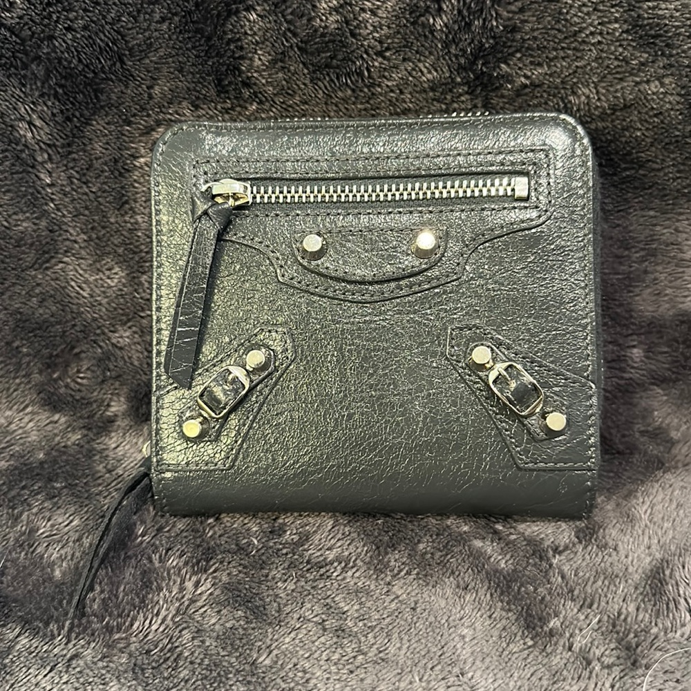 Balenciaga Classic zip-around compact wallet